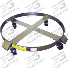 APPROVED VENDOR Drum Dolly: 900 lb Load Capacity, For 30 gal Container Capacity, Round, (4) Swivel (MPN 240192). Key specifications — Caster/Wheel Configuration: (4) Swivel; For Container Capacity: 30 gal; Deck Shape: Round; Brand: APPROVED VENDOR.