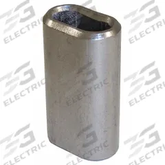 LOOS Wire Rope Oval Sleeve: Oval Sleeve, 5/32 in Compatible Rope Dia, Stainless Steel, For Lifting (MPN SL11-5). Key specifications — Material: Stainless Steel; Brand: LOOS; Finish: Plain.