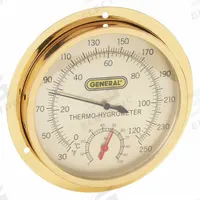 APPROVED VENDOR Analog Thermometer: 0%to 100% Humidity Range, Wall, ±4°F/±2°C (MPN 49T438). Key specifications — Humidity Accuracy: ±6% RH; Display Type: Dial; Brand: APPROVED VENDOR.