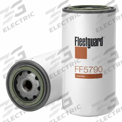 FLEETGUARD Automotive Fuel Filter: 11 13/16 in Overall Lg, 3 11/16 in Outside Dia - Spin-On Fuel Filters