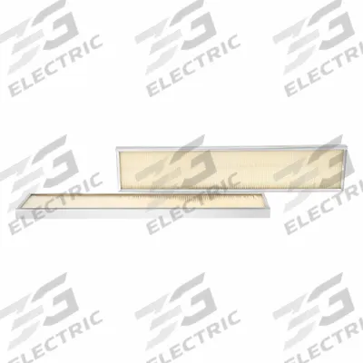 FLEETGUARD Air Filter: Panel, Cabin Air Filter, Rectangular, 23 5/8 in Overall Lg - Panel Cabin Air Filters