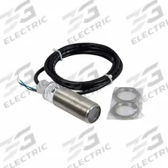 EATON Photoelectric Sensor: M30 Threaded, Non-Terminated Cable, 20-132V AC & 15-30V DC, 4-Wire AC/DC (MPN E58-30TD250-GD). Key specifications — DC Supply Voltage Rating: 15-30V DC; Brand: EATON; Output Circuit: 4-Wire AC/DC.