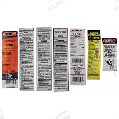 LOUISVILLE Label Kit: For - Material Handling Parts