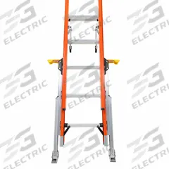 WERNER Ladder Leveler: For Extension Ladders, Leg Leveler (MPN PK100). Key specifications — Includes: Instructions; Color: Yellow; Brand: WERNER; Compatible Ladder Type: Extension Ladders; Compatible with Series: T6200-2GS; Product Type: Ladder Leveler.