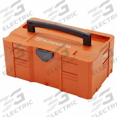 HUSQVARNA Battery Box: 36V, 5 Ah_9.4 Ah Battery Capacity, 4.0 Ah - 6.0 Ah/7.0 Ah - 9.0+ Ah (MPN Large Battery Box). Key specifications — Features: Front Handle; Voltage: 36V; Accessory Type: Battery Box.