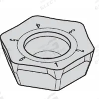 WIDIA Hexagon Milling Insert: HPGT225DZERLD, HPGT06T3DZERLD (MPN 2957547)