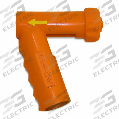 SANI-LAV Spray Nozzle: Rubber, 5 1/4 in Overall Lg - Replacement Insulation Covers, Handles, & Cartridges