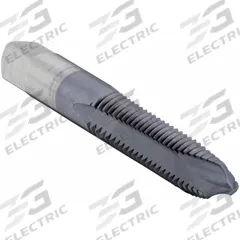 WIDIA GTD Spiral Point Tap: 3/8"-16 UNC, H3, 3 Flute, Plug Chamfer, TiCN Coated High Speed Steel (MPN 19022)