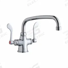 ELKAY Handle-Operated Faucet: Elkay®, Brass, Centerset, Deck, 1 Mounting Holes, 1.5 gpm Flow Rate (MPN LK500AT10T4). Key specifications — Series: Elkay®; Brand: ELKAY.