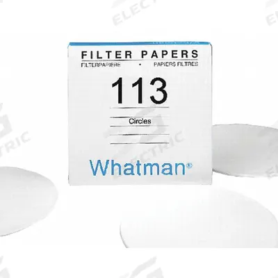 CYTIVA WHATMAN Qualitative Filter Paper: 113 Grade, 15 cm Dia, 0.42 mm Thick - Qualitative Cellulose Filter Paper
