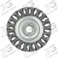 APPROVED VENDOR Wire Wheel Brush: Twisted Steel, 4 in Dia, 5/8"-11 Arbor, 0.02" Fill (MPN 66254443278). Key specifications — Brand: APPROVED VENDOR.