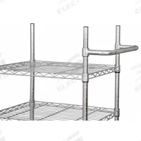 APPROVED VENDOR Shelf Push Handle: 18 in Shelves, 6 in x 18 in x 2 3/4 in, Chrome, Steel (MPN 5GRR2). Key specifications — Compatible Product Type: 18 in Shelves; Finish: Chrome; Material: Steel; Brand: APPROVED VENDOR.
