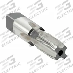 CLEVELAND Pipe and Conduit Thread Tap: 1/8"-27 NPSF, 4 Flute, Semi-Bottoming Chamfer (MPN C64129)