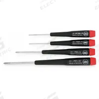 WIHA Precision Screwdriver Set: 1-10 Pieces, 4 Pieces, Phillips Tip, #0/#00/#000/#1 Tip Size (MPN 26194). Key specifications — attr1205274: WIHA; attr1205269: #1.