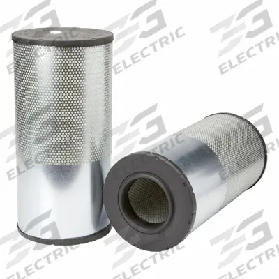 FLEETGUARD Automotive Air Filter: Round-Oval, Round, Radial Seal, 9 7/16 in Outside Dia - Round/Oval Engine Air Filters
