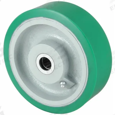 APPROVED VENDOR Caster Wheel: 6 in Wheel Dia., 3 in Wheel Wd, Polyurethane - Polyurethane Tread on Iron Core Wheels