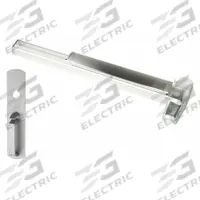 VON DUPRIN Exit Device: Mortise, 4 ft Max Door Wd, Chrome (MPN 9975TP 4 26D). Key specifications — Product Type: Exit Device; Brand: VON DUPRIN; Exit Device Type: Mortise; Outside Trim Type: Thumbpiece Pull; Exit Bar Style: Touchbar; ADA Compliant: Yes.