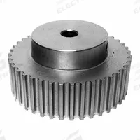 DAYTON Timing Pulley: Curvilinear, Fixed, For 15 mm Belt Wd, 17 Teeth, 5 mm Pitch, Aluminum (MPN 17-5M15-6A3). Key specifications — Brand: DAYTON; Finish: Clear Anodized; For Belt Series: Powerhouse®.