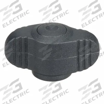 KIPP Hand Knob: Wing, Plastic w/ Brass Thread, 1/4"-20 Thread, 8 mm Thread Lg - Wing Knobs with Threaded Hole