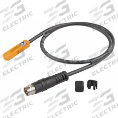 IFM T-Slot Pneumatic Cylinder Position Sensor: MK5104, GMR, 10-30V DC, 3 Wires, 1 ft Lead Lg (ft). Key specifications — attr947381: GMR; attr947365: MK5104; attr947378: 100 mA Max; attr947379: 10-30V DC.