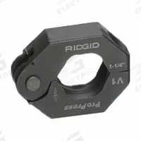 RIDGID Press Tool Jaw: 1 in Pipe, Copper/Stainless Steel, For Viega ProPress, Compact/Std Tool Types (MPN 28008R). Key specifications — attr518773: Rings; attr518762: Stainless Steel; attr518771: Copper; Stainless Steel; attr518761: Viega ProPress; attr518760: RIDGID.