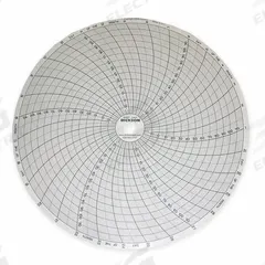 DICKSON Circular Paper Chart: Dickson, -20°F to 120°F, C480, 8 in Circular Chart Dia, Dickson, 60 PK. Key specifications — attr1000971: TH8P5; attr1001003: DICKSON; attr1001002: Temperature °F.
