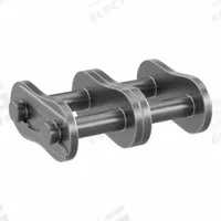 TSUBAKI Connecting Link: For Std Roller Chains, 100, Double Strand, 1 1/4 in Pitch, Steel (MPN 100-2 CONNECTING LINK). Key specifications — Link Type: Connecting; Brand: TSUBAKI.