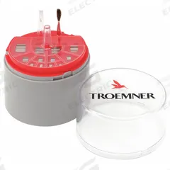 TROEMNER Calibration Weight Kit: 500 mg Nominal Mass, Leaf Calibration Wt, 2, Accredited, Metric (MPN 7240-2W). Key specifications — Kit Contents Included: Case; Brand: TROEMNER; Calibration Weight Material: Stainless Steel.