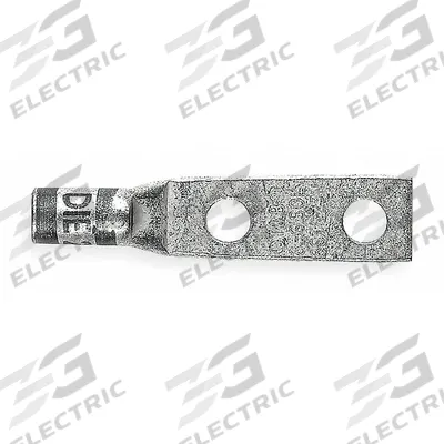 THOMAS & BETTS Compression Lug: For 350 kcmil, Stranded Wire, 1/2 in Stud Size, Std - Two-Hole Compression Lugs