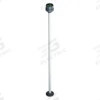 SCHNEIDER ELECTRIC Mounting Tube and Base: Tower Light Mount, For XVU, 3 5/8 in Overall Ht, XVUZ800. Key specifications — Brand: SCHNEIDER; Compatible with Series: XVU; Connection Type: Push-In Terminal; Housing Color: Black; IP Rating: IP65; Mounting Location: Pole Mount; Manufacturer Part Number: XVUZ800; Includes: 800 mm Aluminum Pole.