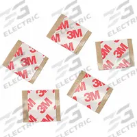 3M Film Tape: Square, 1/2 in Pre-Cut Wd, 1/2 in Pre-Cut Lg, 8.3 mil Thick, Acrylic, Polyester Film (MPN 3M GPT-020). Key specifications — Series: GPT-020; Backing Material: Polyester Film.