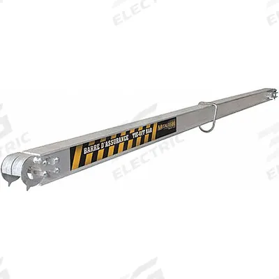 METALTECH Tie-Off Bar: Tie-Off Bar, Aluminum - Tie-Off Bars