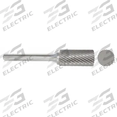 APPROVED VENDOR Carbide Bur: Cylinder, SA-15, Single Cut, 3/4" x 1/2" Head - Single-Cut Cylinder Burs