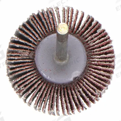 DREMEL Flap Wheel: Flapwheel Sanding Bit, Emery, 80 Grit, Std Screw, Fiberglass/Wood - Sanding Bands & Drums