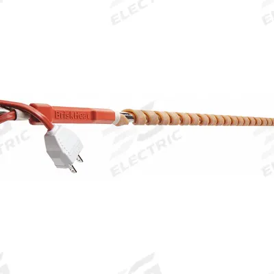 BRISKHEAT Heating Tape: 49°C Op Temp - Max, 60 ft Overall Lg, 1/2 in Overall Wd - Silicone Heating Tapes