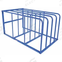 APPROVED VENDOR Vertical Sheet Storage Rack: 4 Bays, 50 in x 84 in x 44 in, Steel, Blue (MPN VSSR-15). Key specifications — Number of Bays: 4; Frame Material: Steel; Brand: APPROVED VENDOR; Color: Blue.