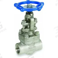 SHARPE Globe Valves: For Steam Media, 316L Stainless Steel, 3/4 in Pipe Size, Socket x FNPT, Female (MPN 4371006490). Key specifications — Seat Material: Metal; Brand: SHARPE; Stem: OS&Y.