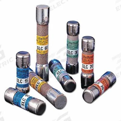 LITTELFUSE Fuse: Class G, SLC Series, Time-Delay, 35 A, 480 V AC - Time-Delay Cylindrical Fuses