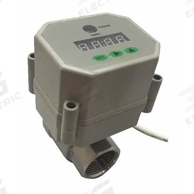 SPEEDAIRE Timed Electric Auto Drain Valve: 1/4 in NPT Pipe, 1/4 in Drain, 6 gpm
