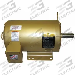 BALDOR General Purpose Motor: C-Face/Rigid Base Mount, Open Drip Proof, 7 1/2 hp, 208-230/460V AC (MPN CEM3219T). Key specifications — Brand: BALDOR; Nameplate Voltage @ 60 Hz: 208-230/460V AC; Full Load Current @ 60 Hz: 17.2/8.6 A; Nameplate RPM @ 60 Hz: 1,800 RPM; Motor Enclosure: ODP.