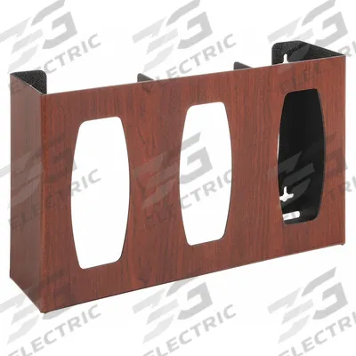 BOWMAN DISPENSERS Glove Dispenser: ABS, 17 in Overall Wd, 10 1/8 in Overall Ht - Decorative Wall-Mount Boxed Glove Dispensers