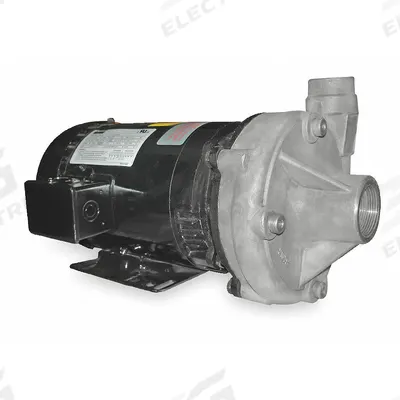 Dayton Centrifugal Pump: 2 hp, 230/460V AC, 100 ft Max Head, 1 1/2 in - 2 to 3 HP Straight Centrifugal Pumps