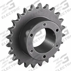 TRITAN Bushed Roller Chain Sprocket: For 80 Chain, 24 Teeth, 7.661 in Pitch Dia, 8.2 in Outside Dia (MPN 80SF24H). Key specifications — Brand: TRITAN; Required Bushing Series: SF.
