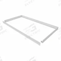 SYLVANIA Surface Mount Kit for 2x4 Backlit Panel: 47 5/6 in Wd, 23 11/12 in Lg, 1 2/3 in Ht (MPN SMKIT3A24WH 10/CS 1/SKU). Key specifications — Product Type: Surface Mounting Kit; Brand: SYLVANIA; For Use With: 2 x 4 Backlit Panel.