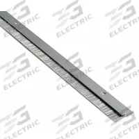 NATIONAL GUARD Door Sweep: Brush Insert, Aluminum, 84 in Lg, 1 1/4 in Wd, Aluminum (MPN B606A-84). Key specifications — Brand: NATIONAL GUARD.