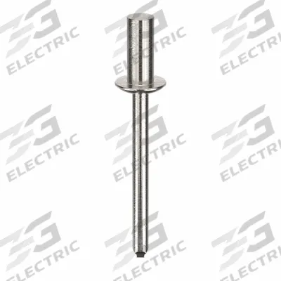 POP AVDEL Blind Rivet,1.771" L,0.186" dia,PK250: Inch, 1 49/64 in Overall Lg, 29/64 in Body Lg - Domed-Head Blind Rivets