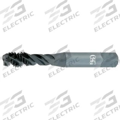 OSG Screw Thread Insert STI Tap: Spiral Fute, M2x0.4 Metric, D2 / 2B-3B - Spiral-Flute STI Taps for Steel & Stainless Steel