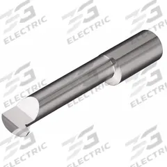MICRO 100 Threading Tool: 1/4 in Shank Dia., Bright (Uncoated), 0.0750 in Center to Cutting Tip (MPN SAT-750-16)