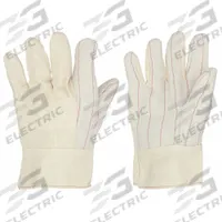 MCR SAFETY Knit Gloves: L ( 9 ), Glove Hand Protection, Uncoated, 605°F Max Temp, Cotton, 12 PK (MPN 9132). Key specifications — Knit Material Color: Beige; Brand: MCR SAFETY.