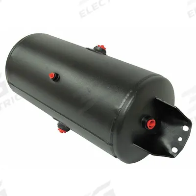 VELVAC Air Tank: 6.44 gal Tank Capacity, 125 psi Max Op Pressure, Horizontal - Vehicle Mounted Air Tanks